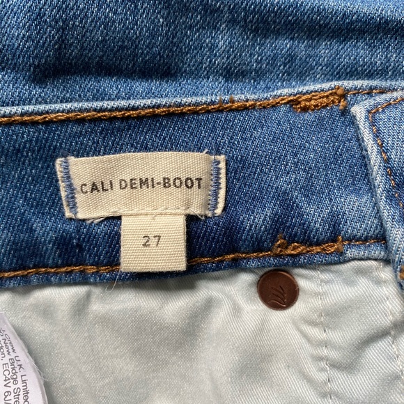 Madewell Cali Demi-Boot Crop Jeans NWT - Size 24 - Picture 4 of 16
